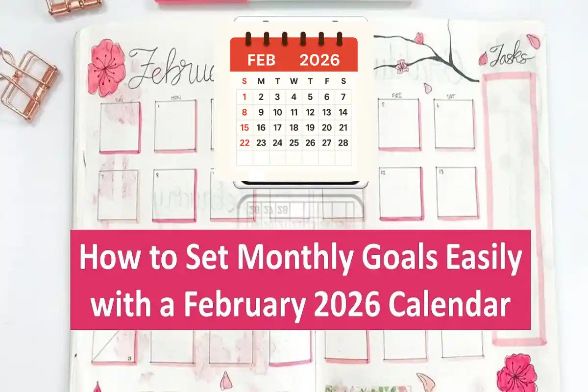 Use the February 2026 Calendar for Fitness and Meal Tracking
